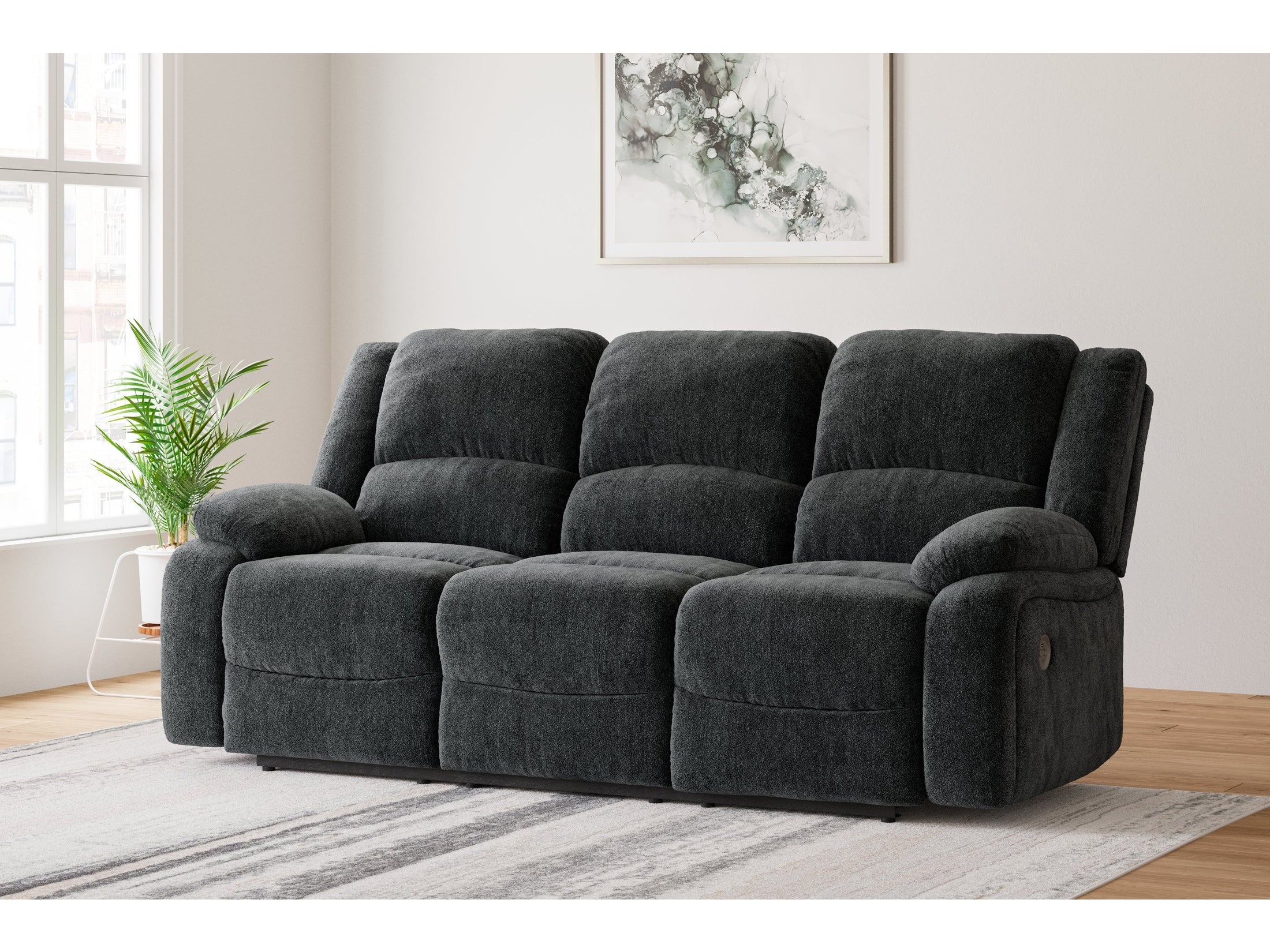 Draycoll Slate Power Reclining Sofa