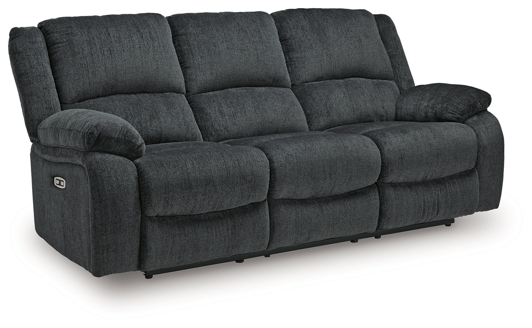Draycoll Slate Power Reclining Sofa and 2 Power Recliners