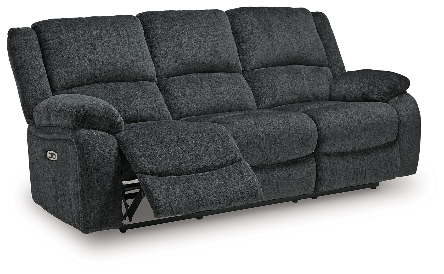 Draycoll Slate Power Reclining Sofa and 2 Power Recliners
