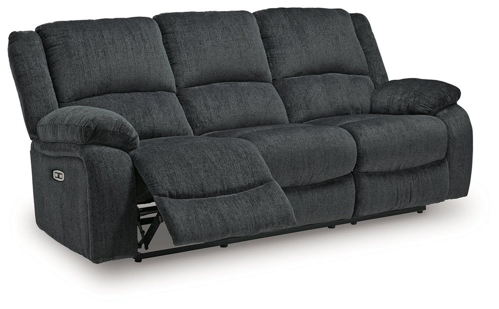 Draycoll Slate Power Reclining Sofa and Power Recliner