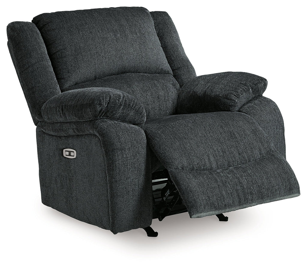 Draycoll Slate Power Reclining Sofa and Power Recliner