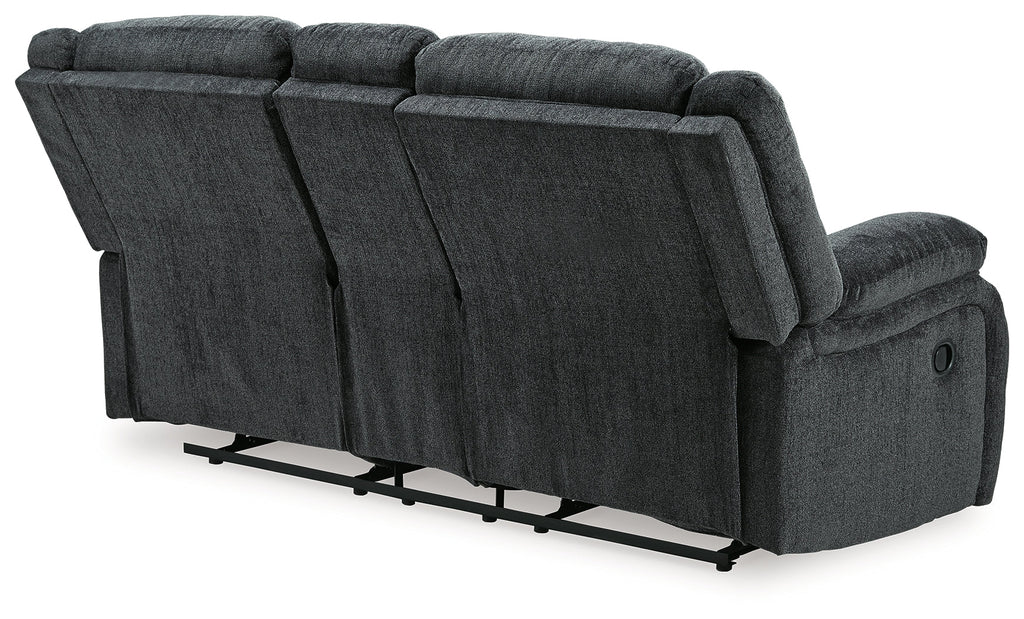 Draycoll Slate Reclining Loveseat and 2 Recliners