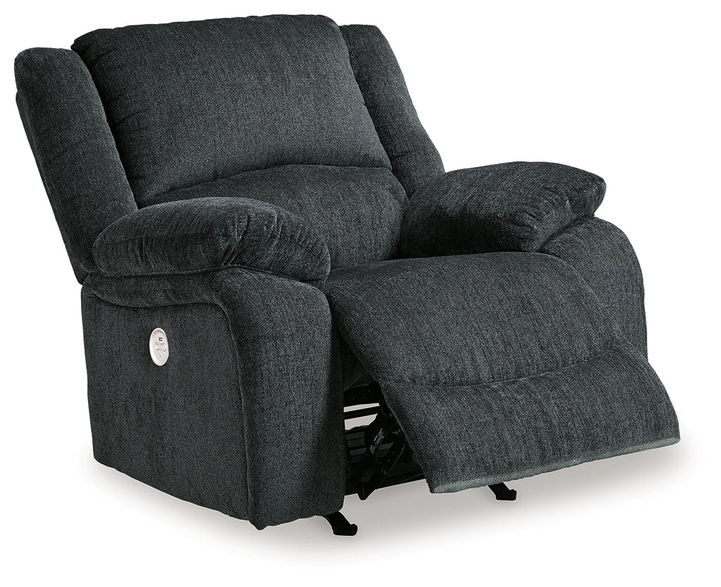 Draycoll Slate Reclining Sofa and Power Recliner