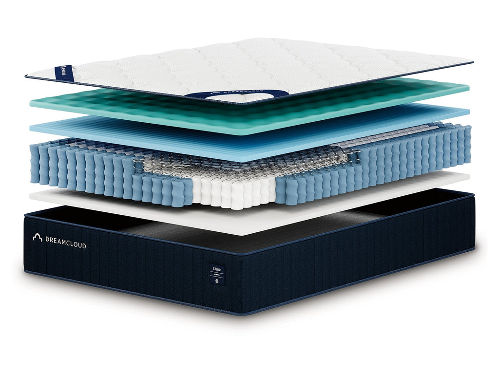 DreamCloud Classic Hybrid Firm White Twin XL Mattress