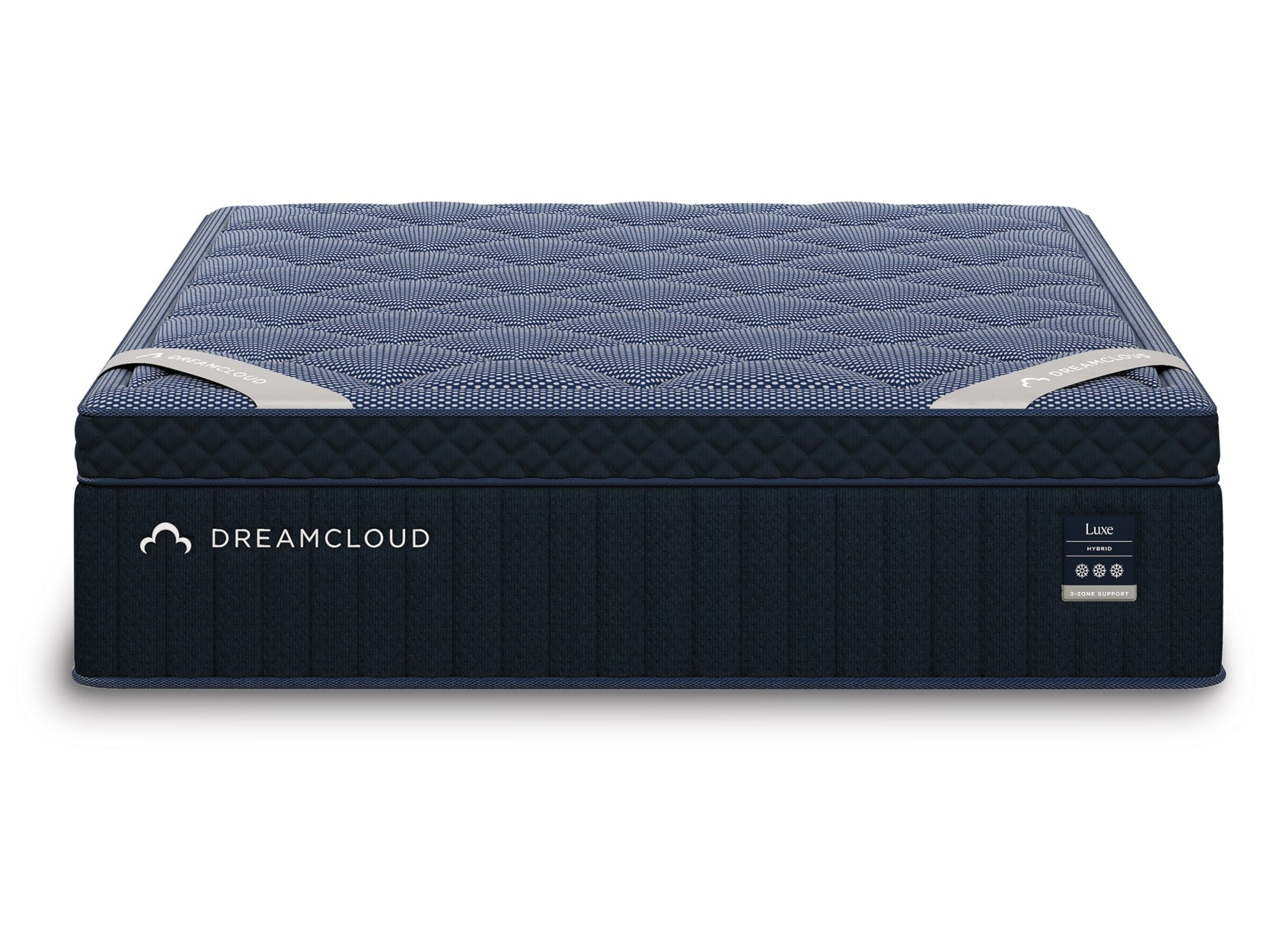 DreamCloud Luxe Hybrid Medium White California King Mattress