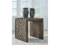 Dreggan Brown Square End Table