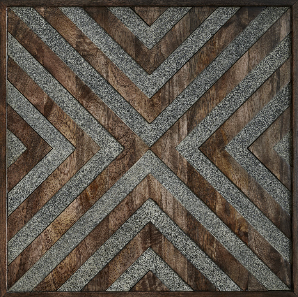 Dreggan Brown Square End Table