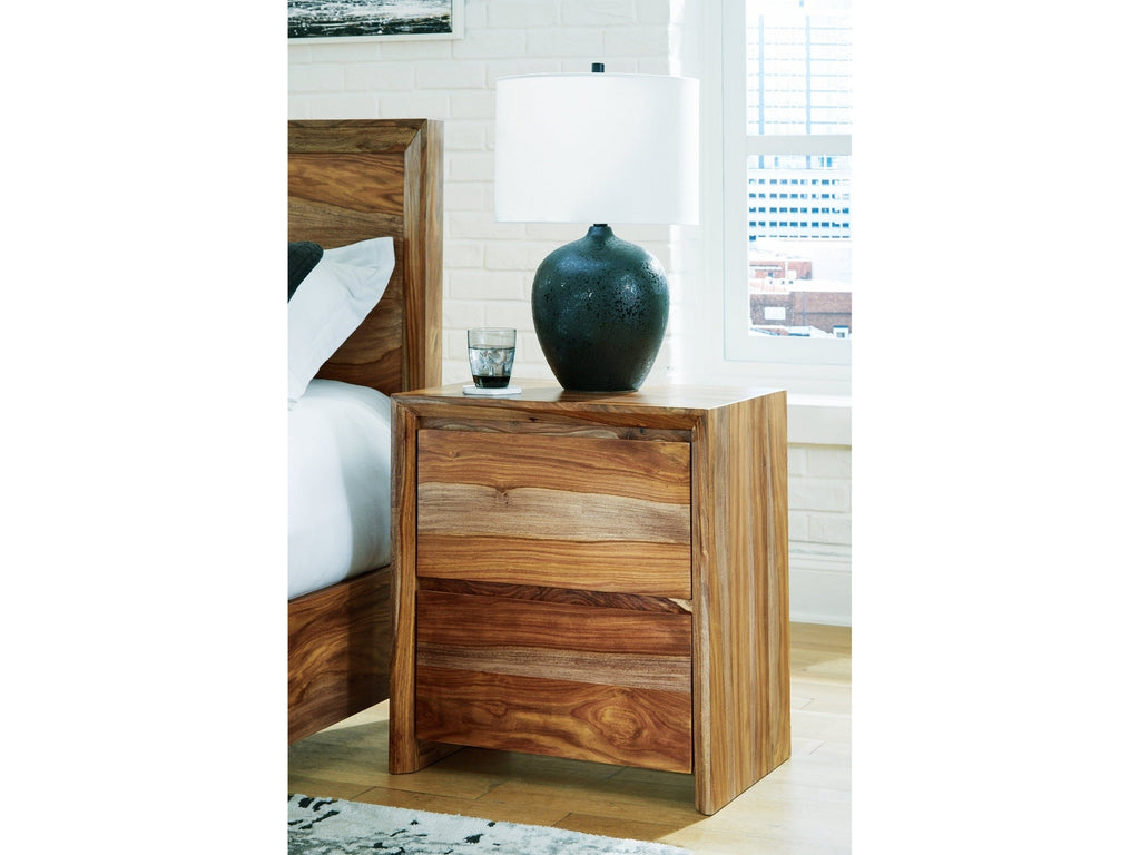 Dressoni 24" 2 Drawer Charging Nightstand