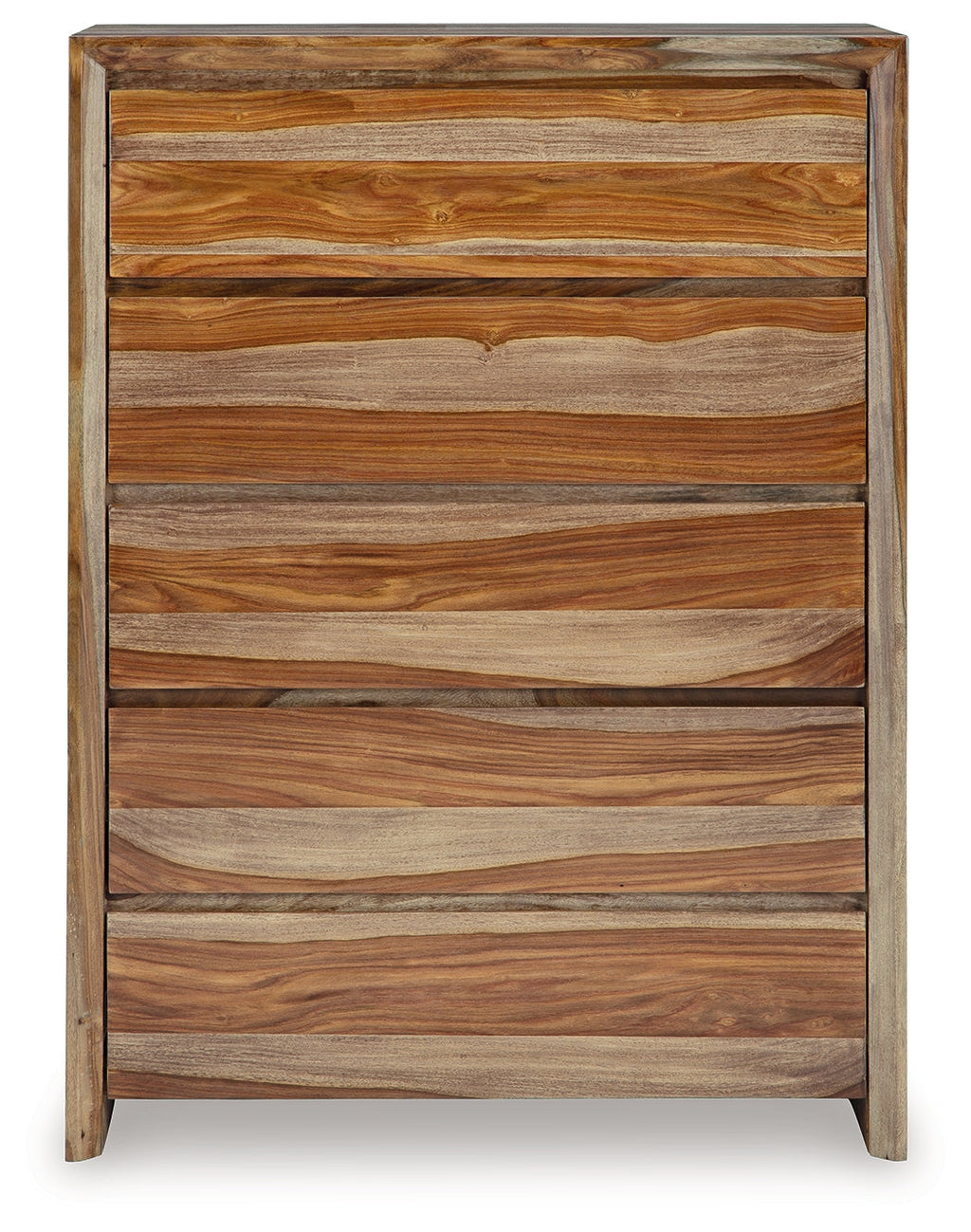 Dressoni 36" 5 Drawer Brown Chest of Drawers