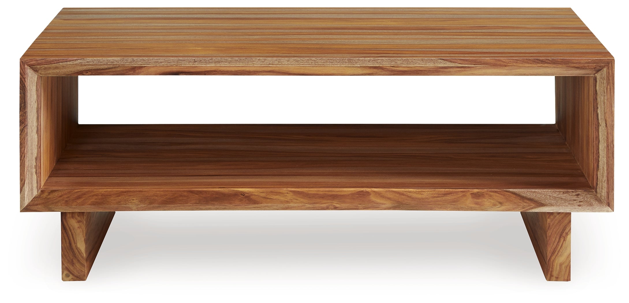 Dressonni Brown Rectangular Cocktail Table
