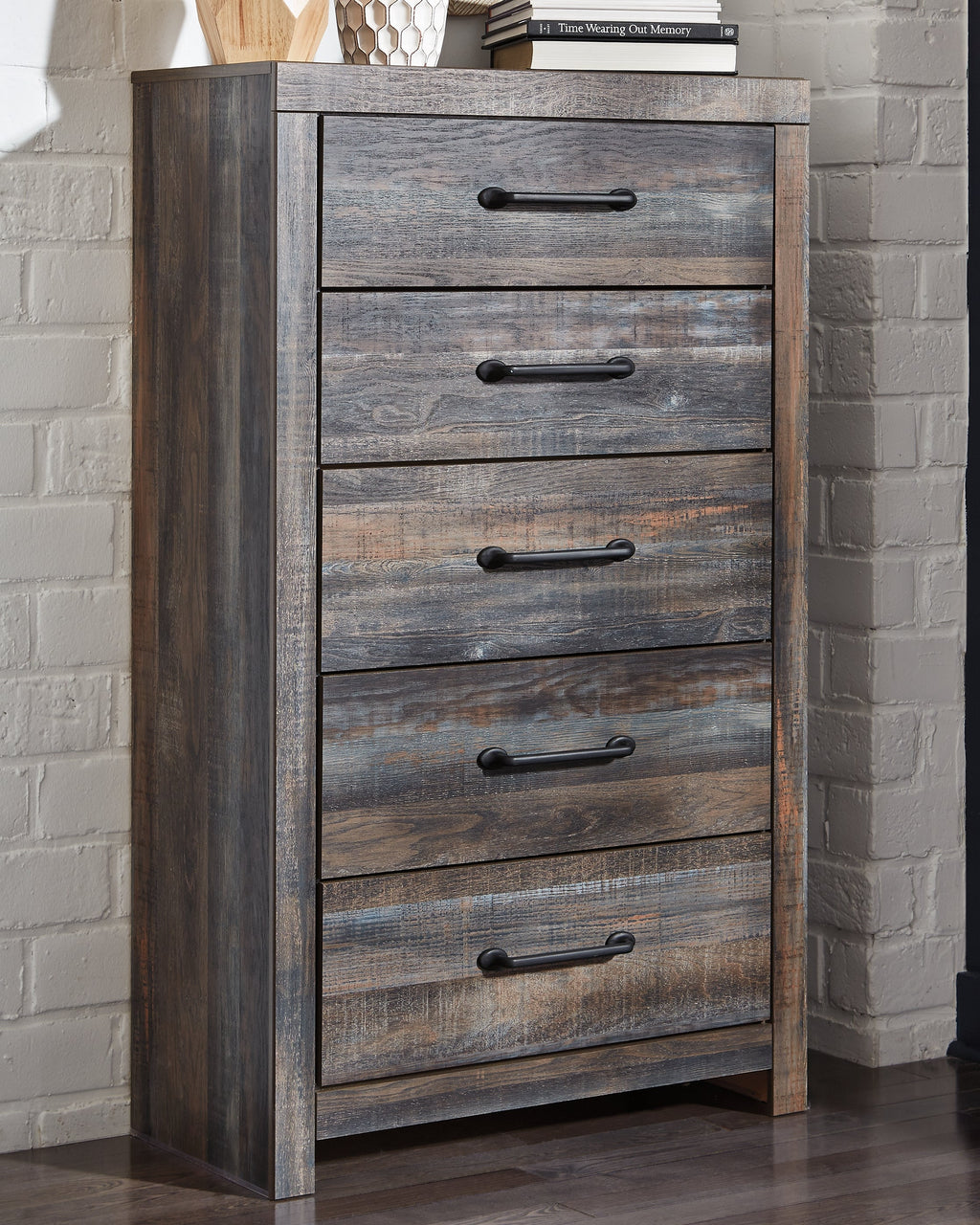 Drystan Multi Full Bookcase Storage Bed & Chest