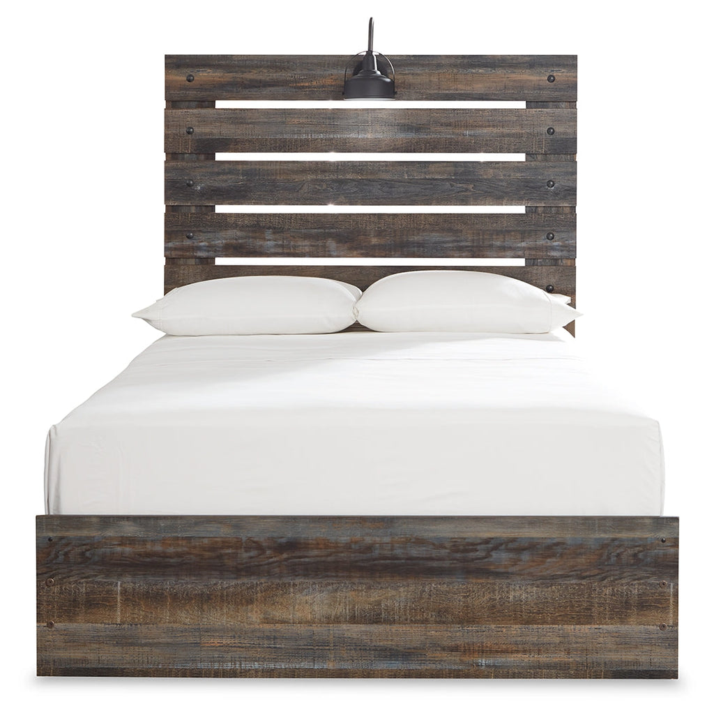 Drystan Multi Full Panel Bed, Dresser and Mirror