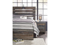 Drystan Multi Full Panel Bedroom Set with 2 Nightstands