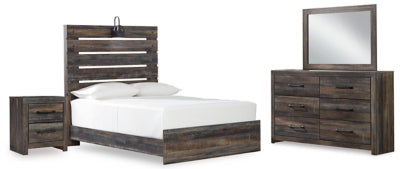 Drystan Multi Full Panel Bedroom Set