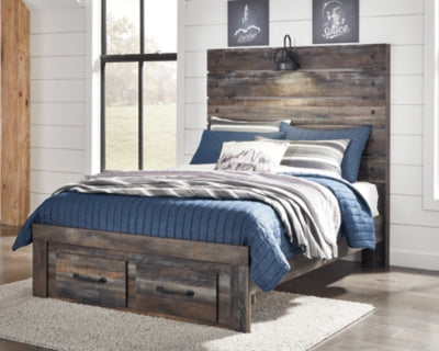 Drystan Multi Full Panel Storage Bedroom Set