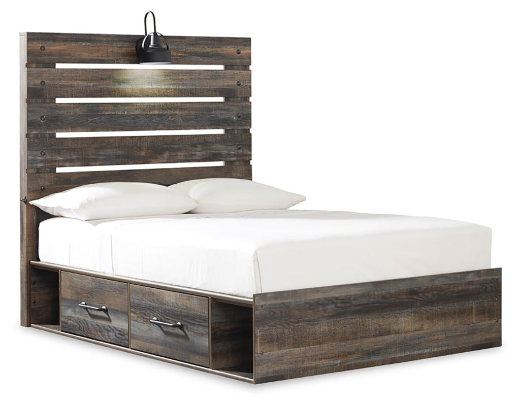 Drystan Multi Full Panel Storage Bedroom Set with Dresser