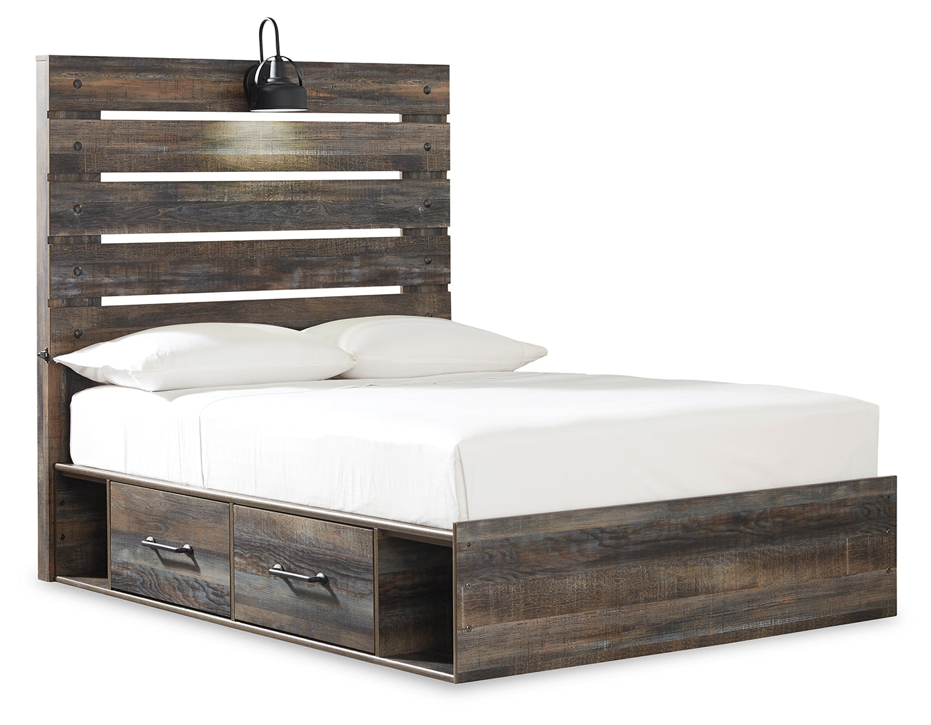 Drystan Multi Full Panel Youth Bed w/2 Storage Drawers