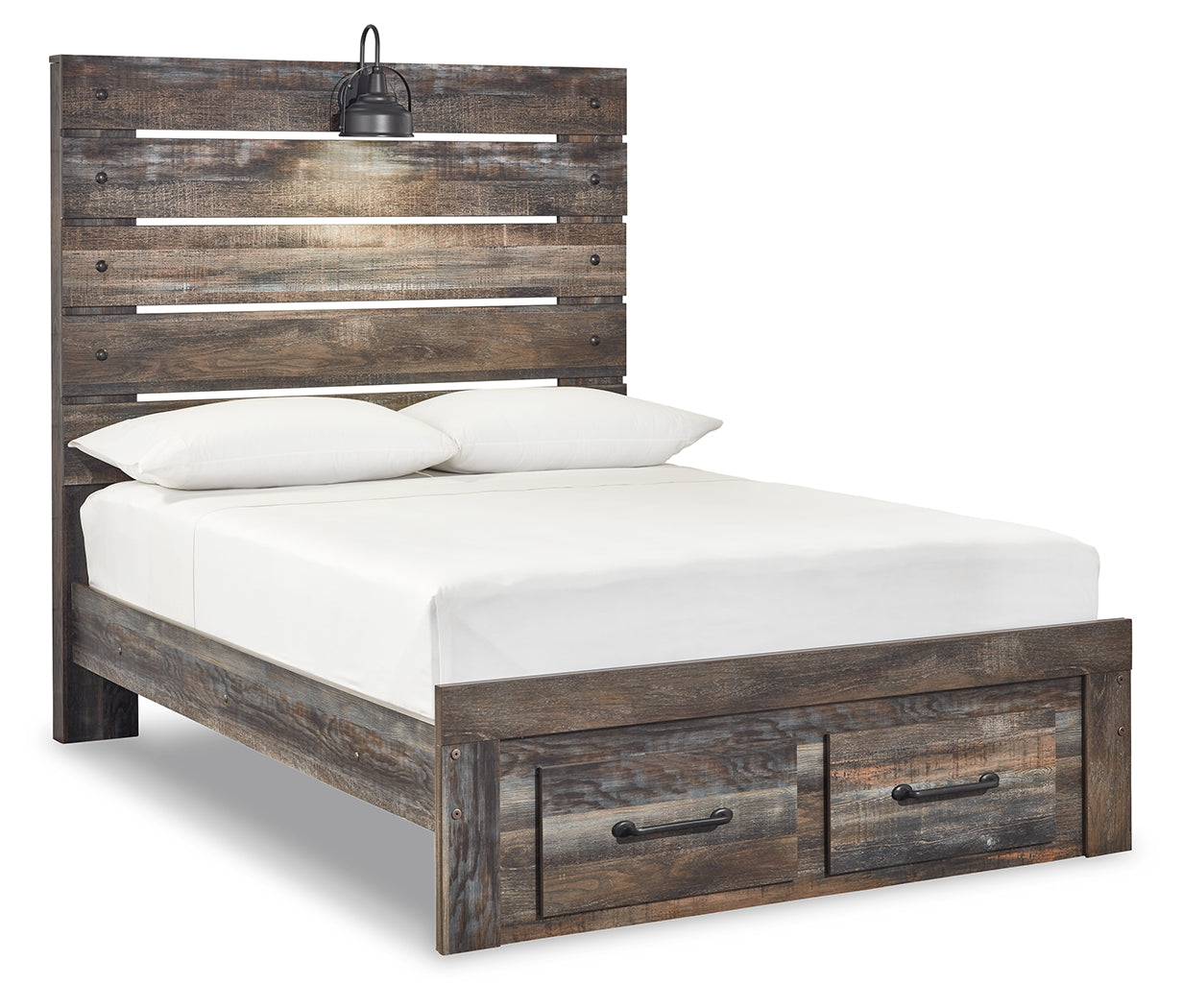 Drystan Multi Full Storage Bed & Dresser & 2 Nightstands