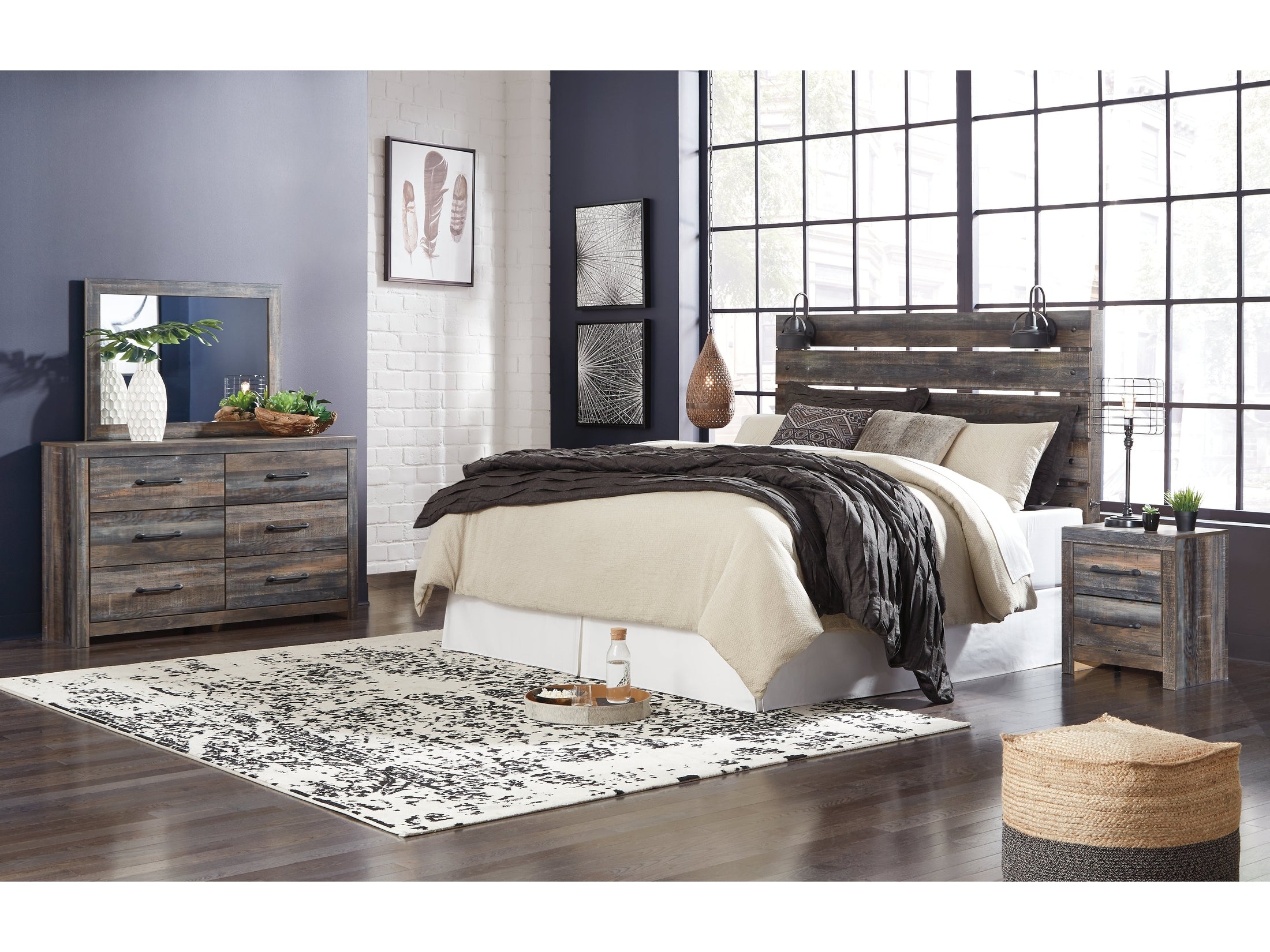 Drystan Multi King Panel Headboard