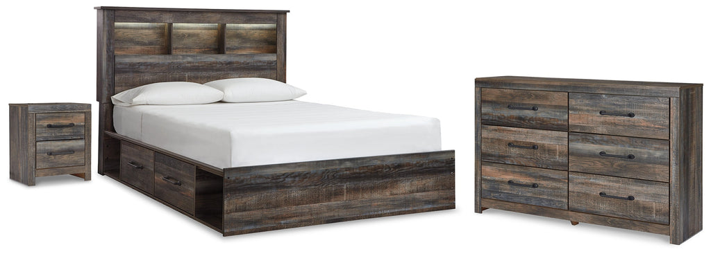 Drystan Multi Queen Bookcase Bed