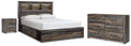 Drystan Multi Queen Bookcase Bed
