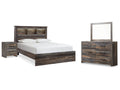 Drystan Multi Queen Bookcase Bedroom Set