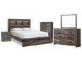 Drystan Multi Queen Bookcase Panel Bedroom Set