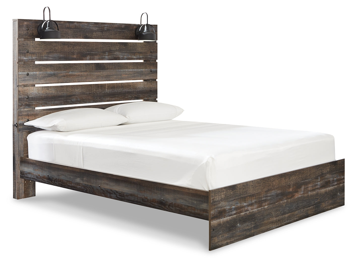 Drystan Multi Queen Panel Bed, Dresser and Mirror