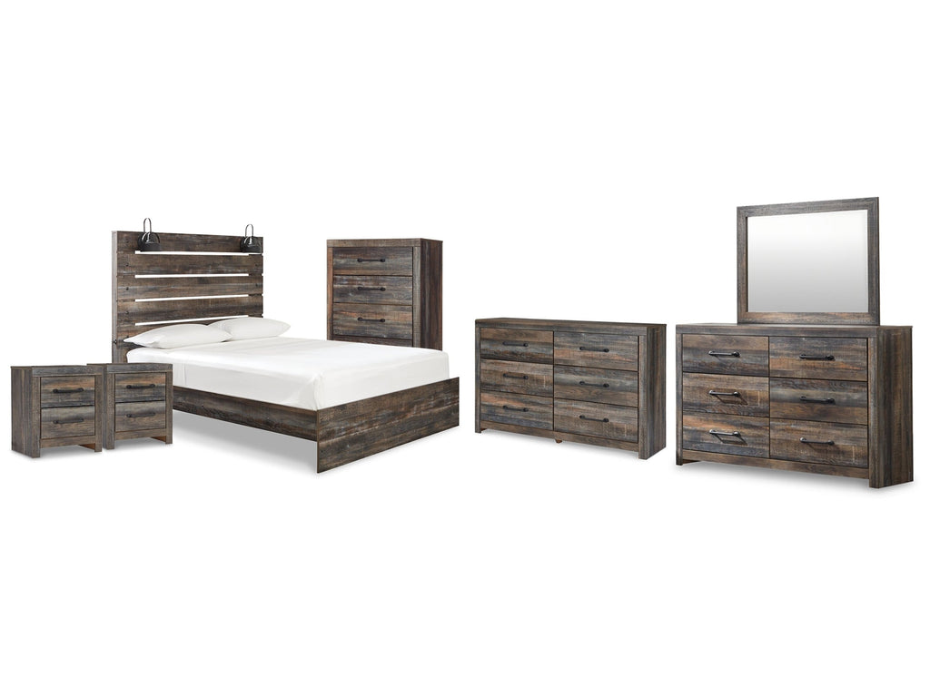 Drystan Multi Queen Panel Bedroom Set
