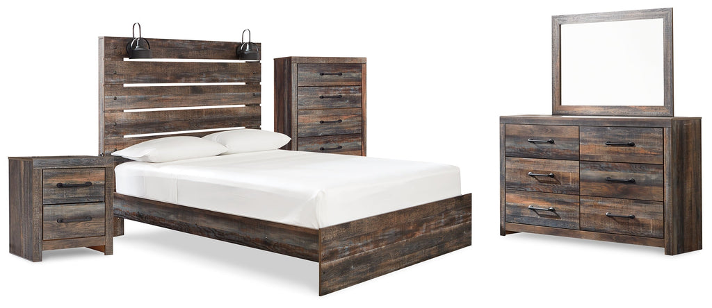 Drystan Multi Queen Panel Bedroom Set