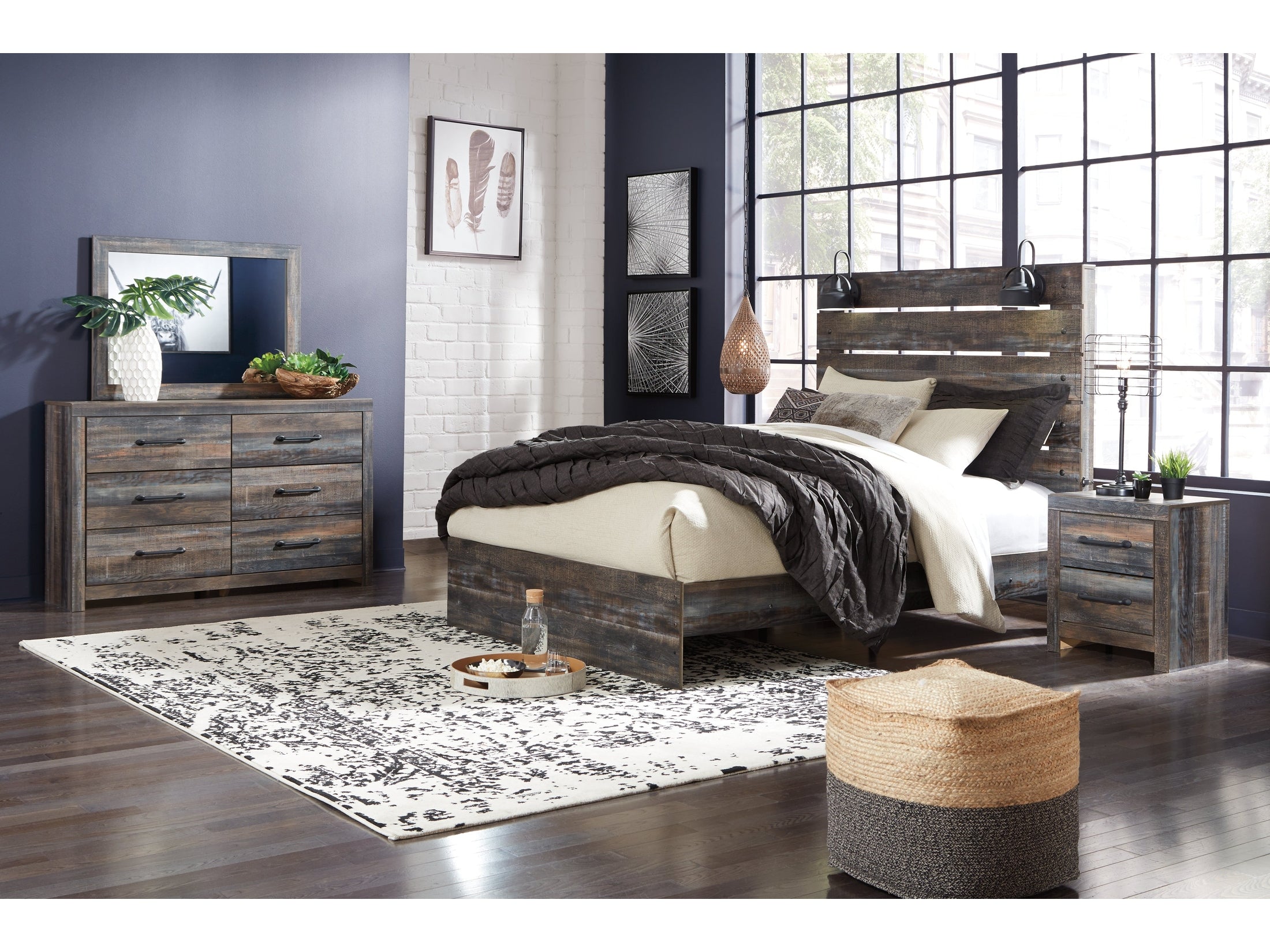 Drystan Multi Queen Panel Bedroom Set