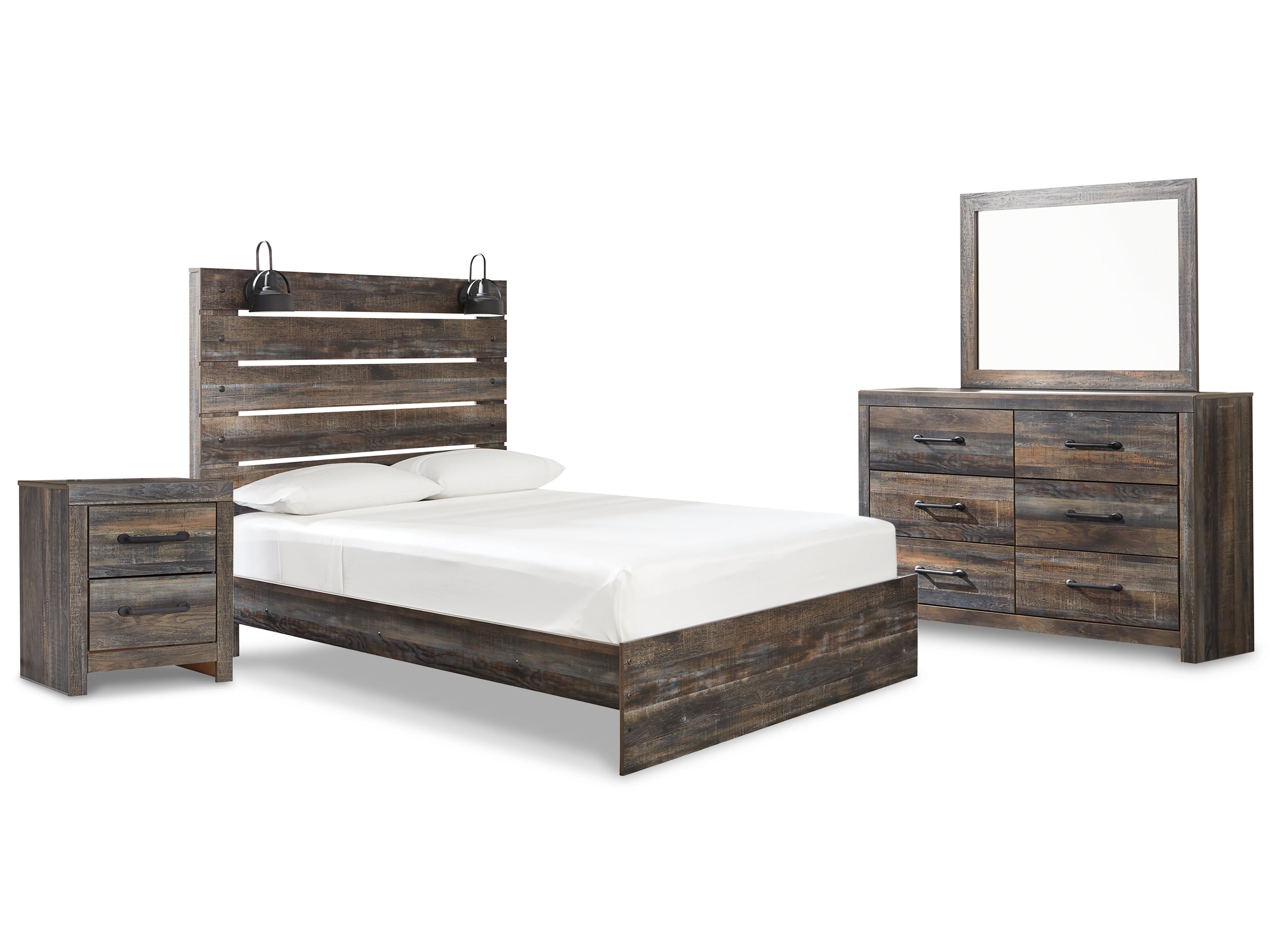 Drystan Multi Queen Panel Bedroom Set