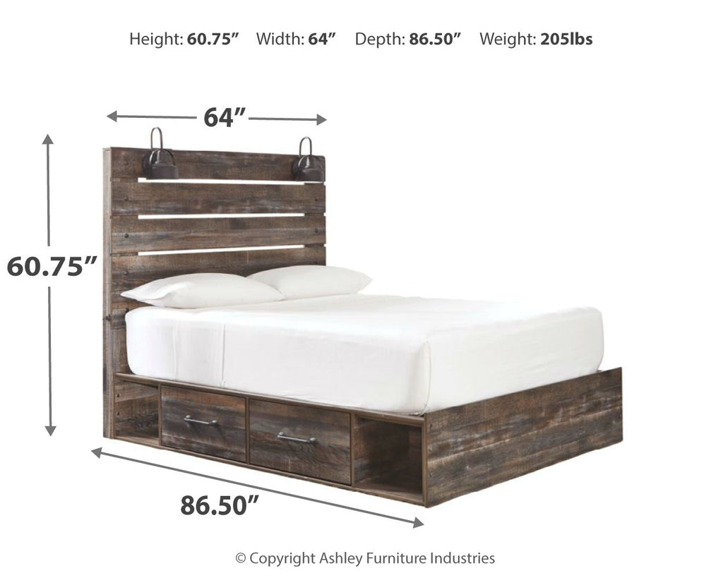 Drystan Multi Queen Panel Bedroom Set