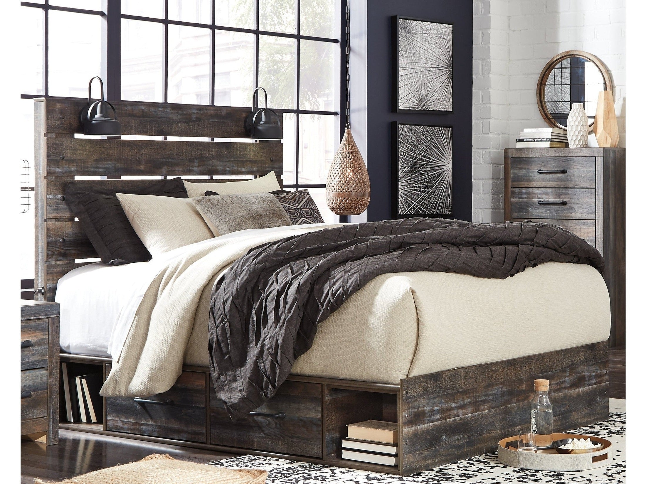 Drystan Multi Queen Panel Bedroom Set