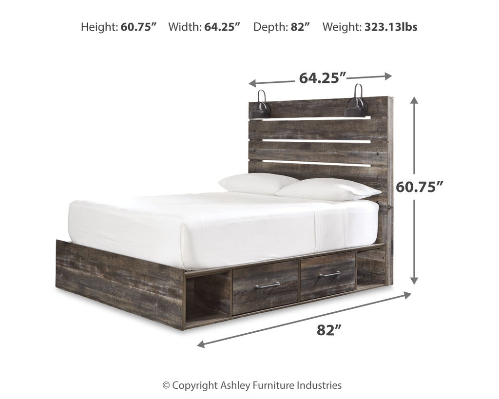 Drystan Multi Queen Panel Bedroom Set