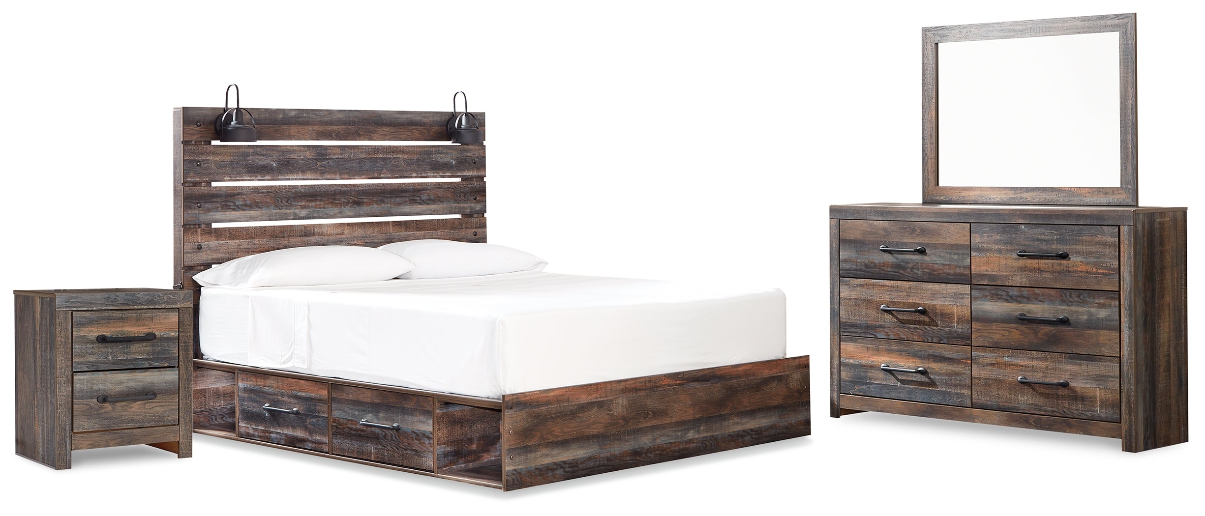 Drystan Multi Queen Panel Bedroom Set