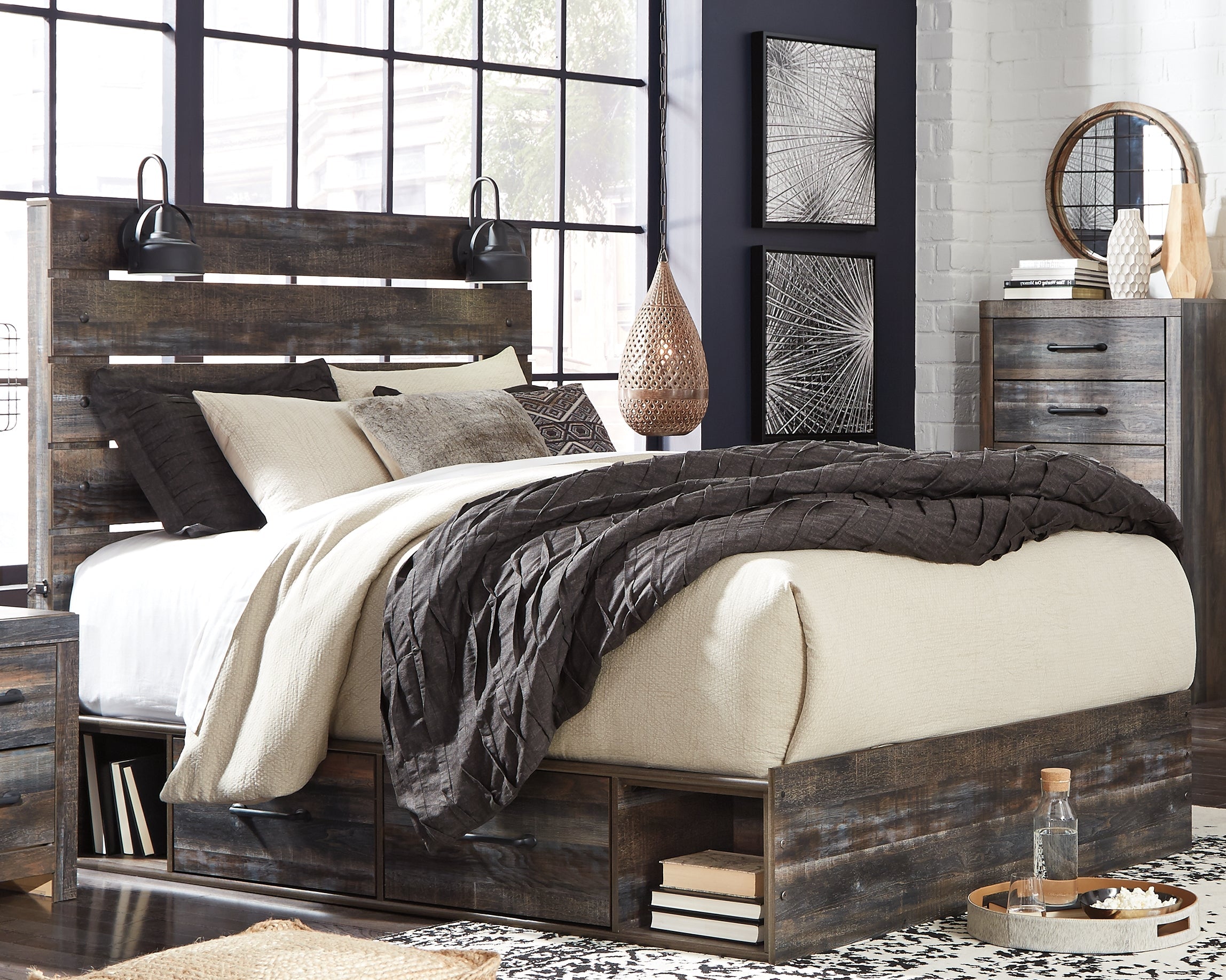 Drystan Multi Queen Panel Bedroom Set
