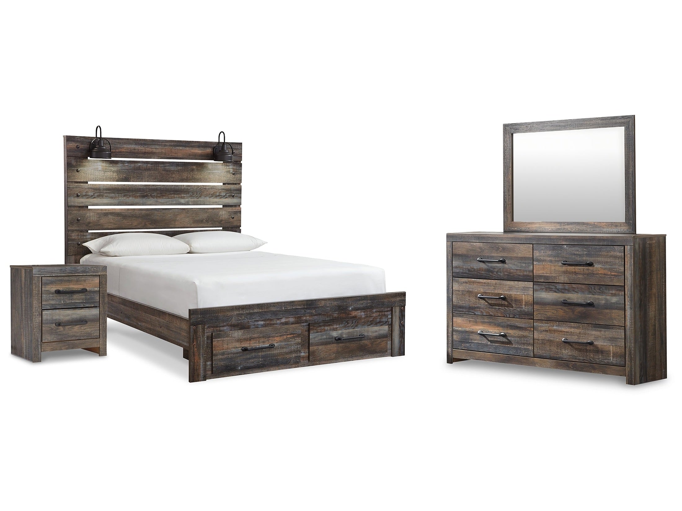 Drystan Multi Queen Panel Storage Bedroom Set