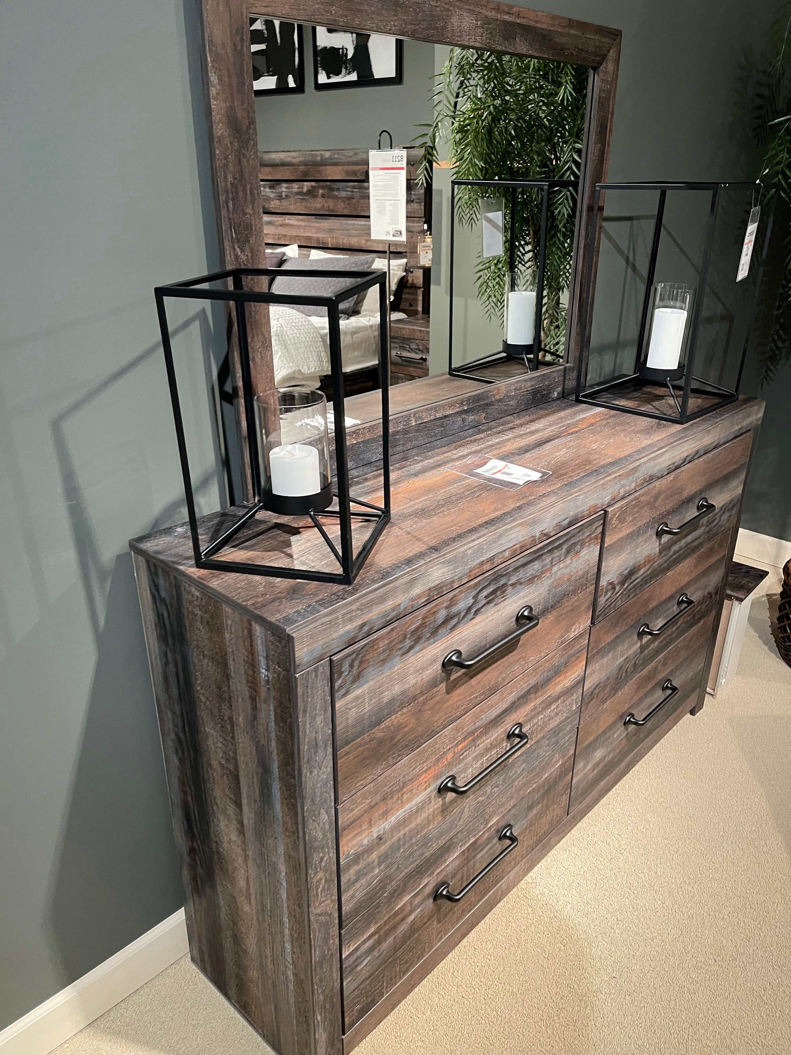 Drystan Multi Tone Dresser & Mirror