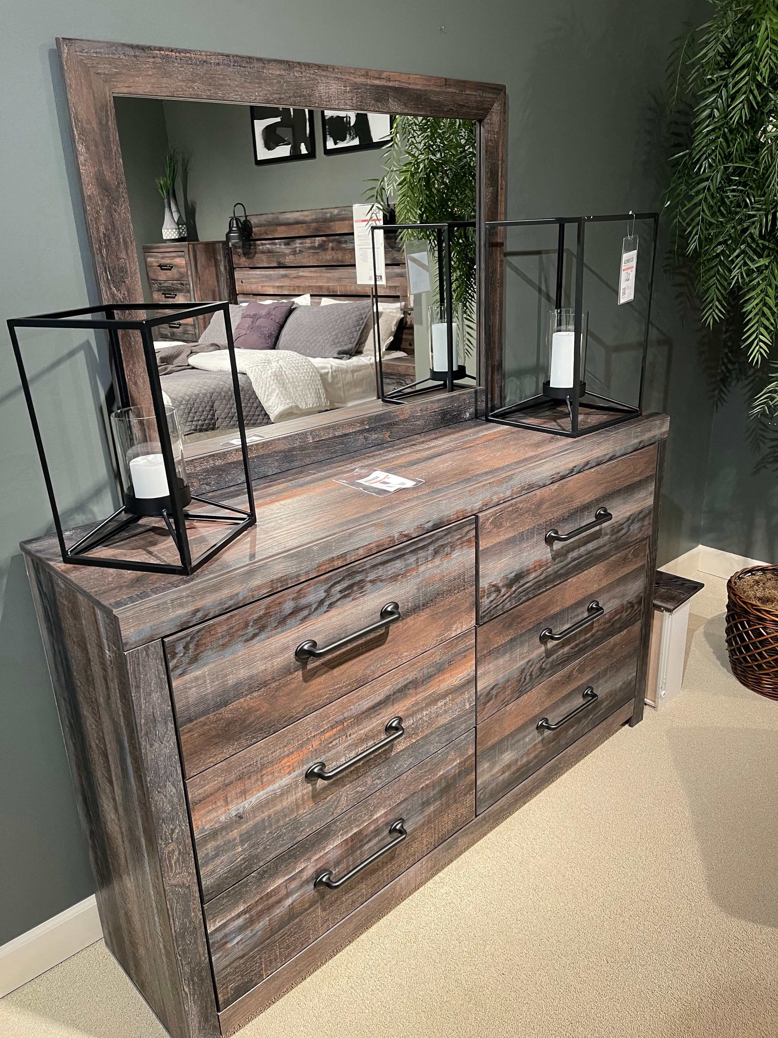 Drystan Multi Tone Dresser & Mirror