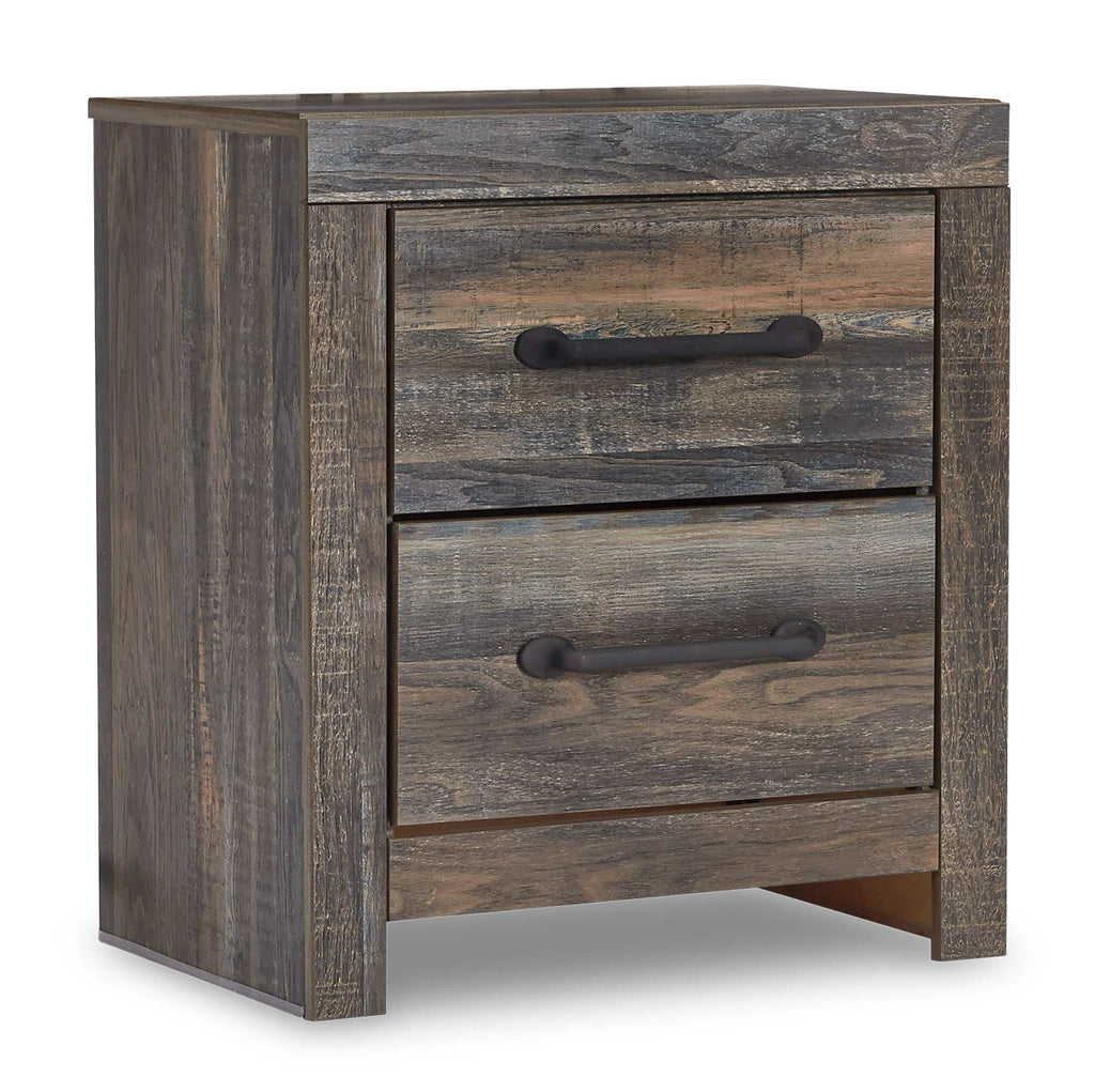 Drystan Multi Tone Queen Panel Bedroom Set / 4 Pc