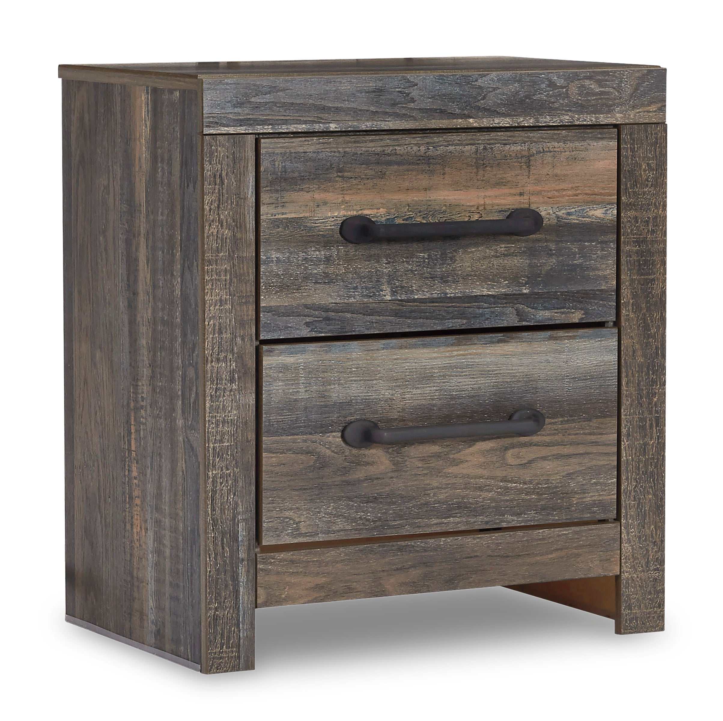 Drystan Multi Tone Queen Panel Bedroom Set / 4 Pc