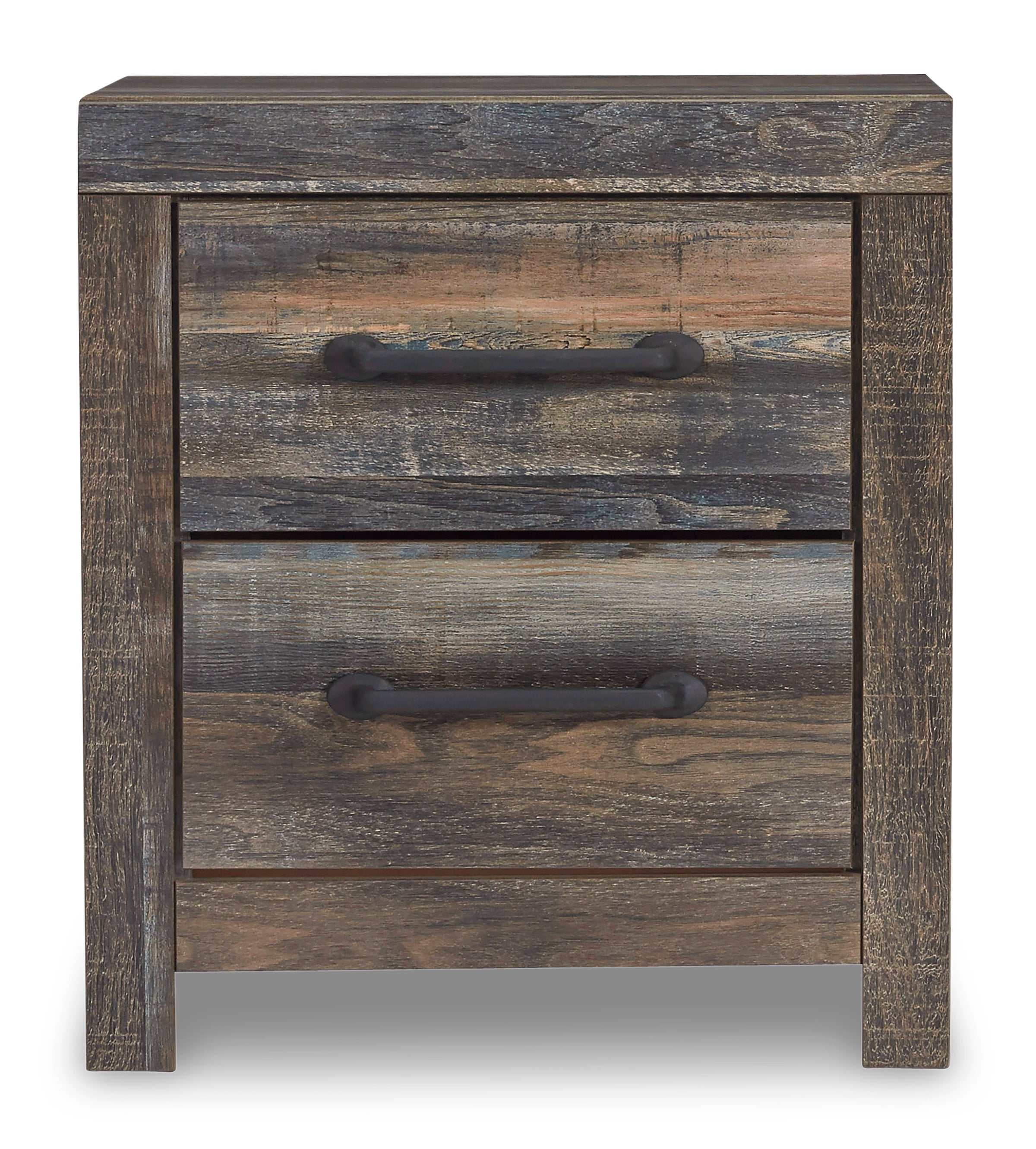 Drystan Multi Tone Queen Panel Bedroom Set / 4 Pc