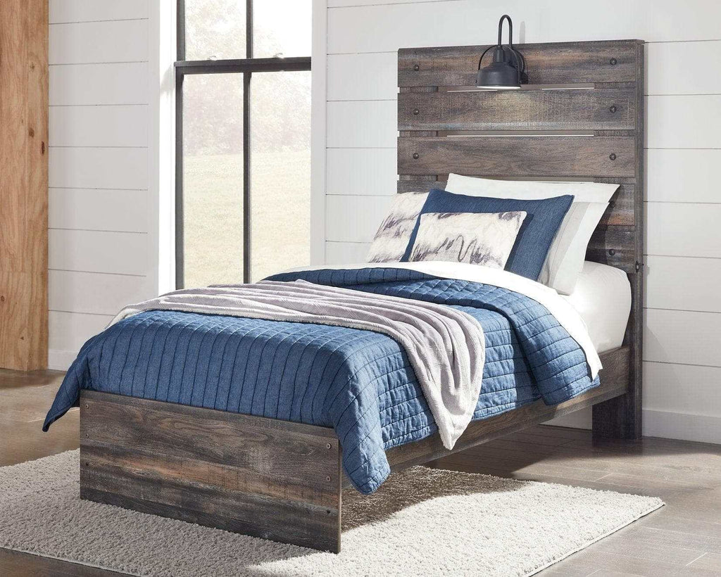 Drystan Multi Tone Twin Panel Bed