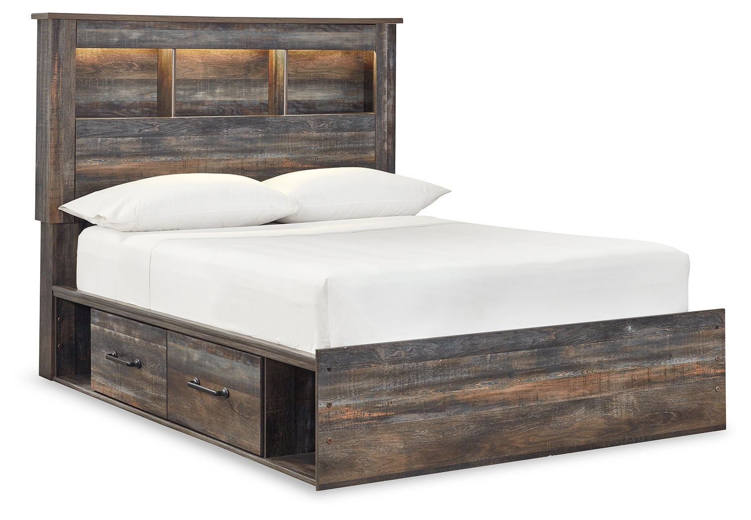 Drystan Multi Twin Bookcase Bedroom Set