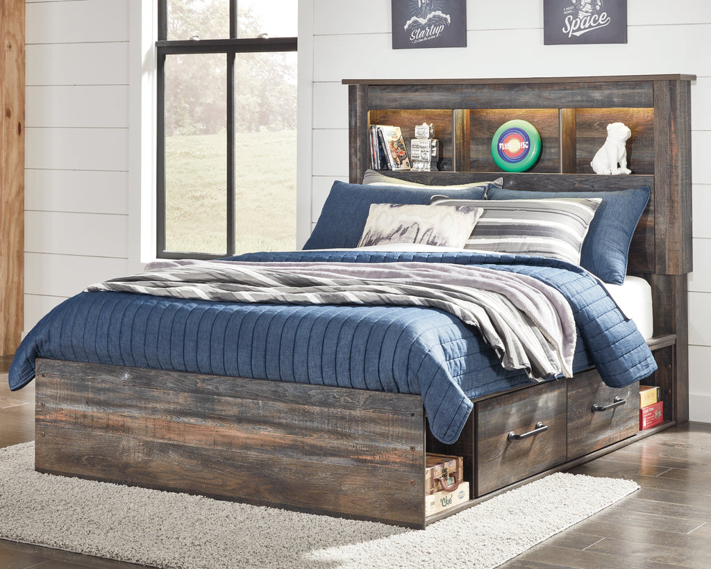 Drystan Multi Twin Bookcase Bedroom Set