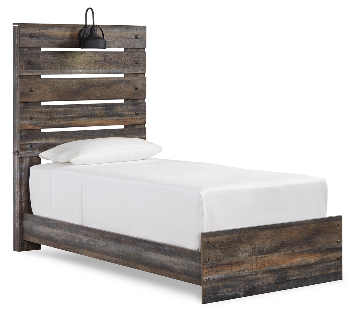 Drystan Multi Twin Panel Bed, Dresser and Mirror