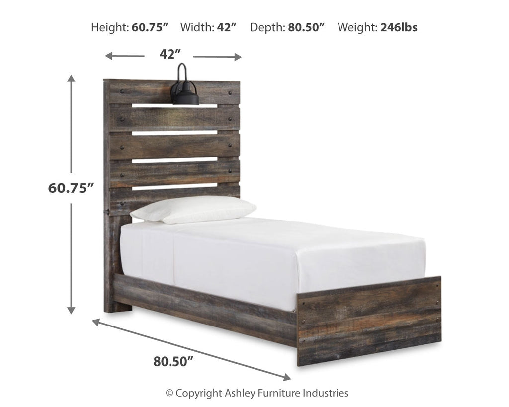 Drystan Multi Twin Panel Bedroom Set