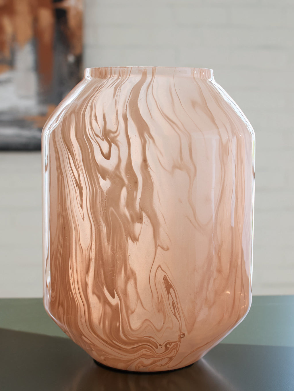 Dushby Blush Pink Vase 9"