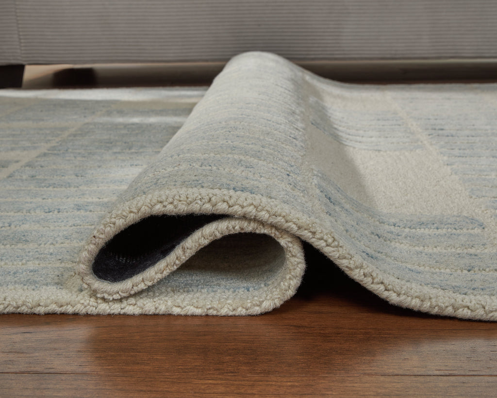 Dylanton Ivory/Blue Large Rug
